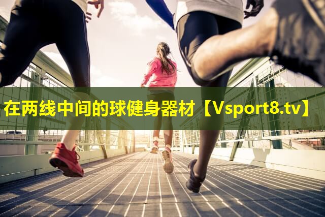 在两线中间的球健身器材 在两线中间的球健身器材