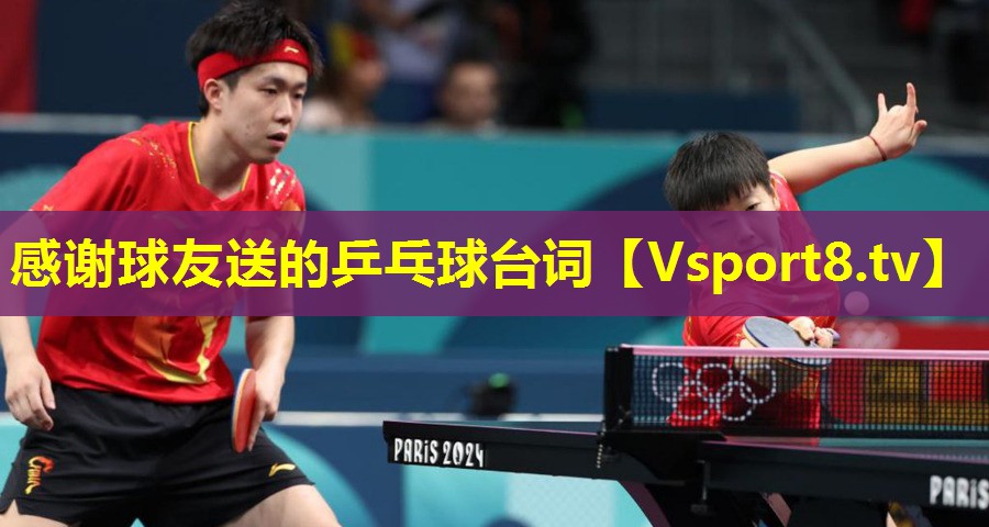 感谢球友送的乒乓球台词 感谢球友送的乒乓球台词